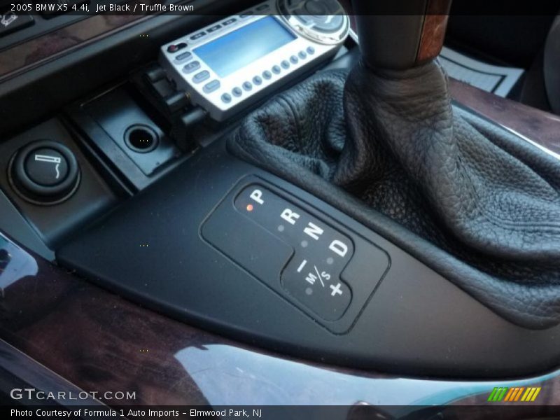 Jet Black / Truffle Brown 2005 BMW X5 4.4i