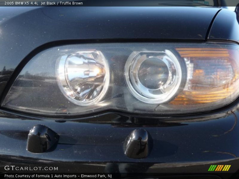 Jet Black / Truffle Brown 2005 BMW X5 4.4i