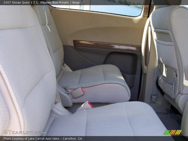 Majestic Blue Metallic / Beige 2007 Nissan Quest 3.5 S