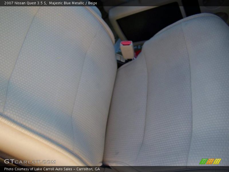 Majestic Blue Metallic / Beige 2007 Nissan Quest 3.5 S