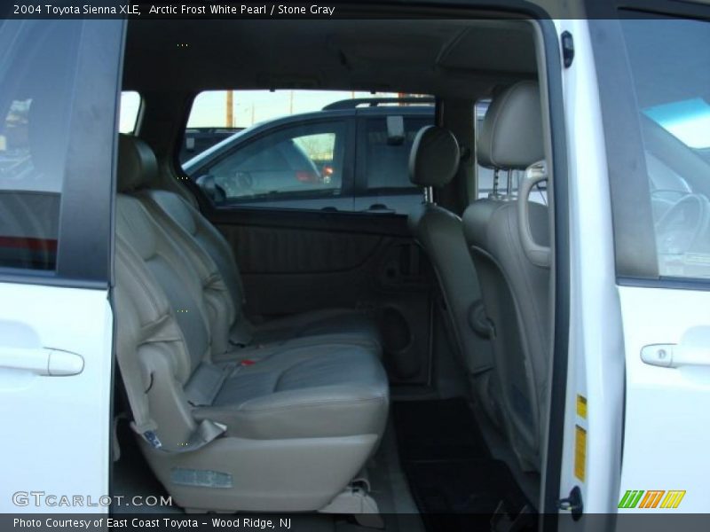Arctic Frost White Pearl / Stone Gray 2004 Toyota Sienna XLE