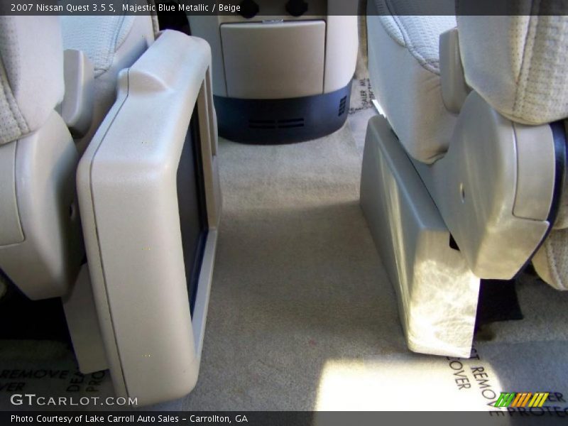 Majestic Blue Metallic / Beige 2007 Nissan Quest 3.5 S