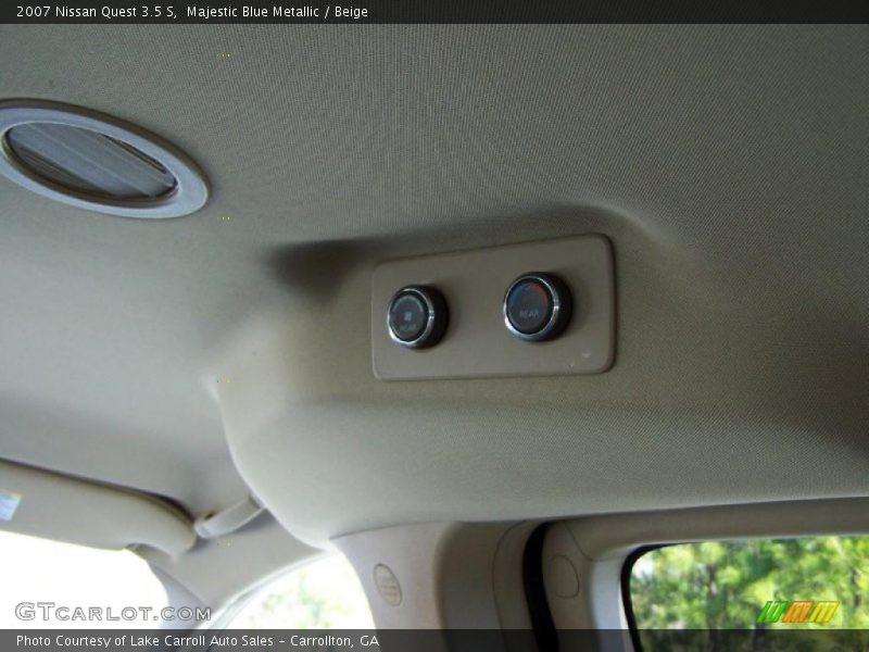 Majestic Blue Metallic / Beige 2007 Nissan Quest 3.5 S