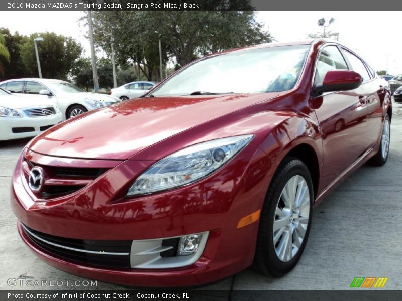 Front 3/4 View of 2010 MAZDA6 s Touring Sedan