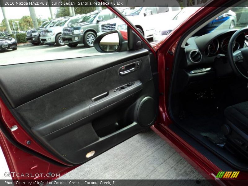 Sangria Red Mica / Black 2010 Mazda MAZDA6 s Touring Sedan