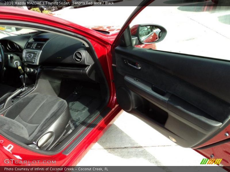 Sangria Red Mica / Black 2010 Mazda MAZDA6 s Touring Sedan
