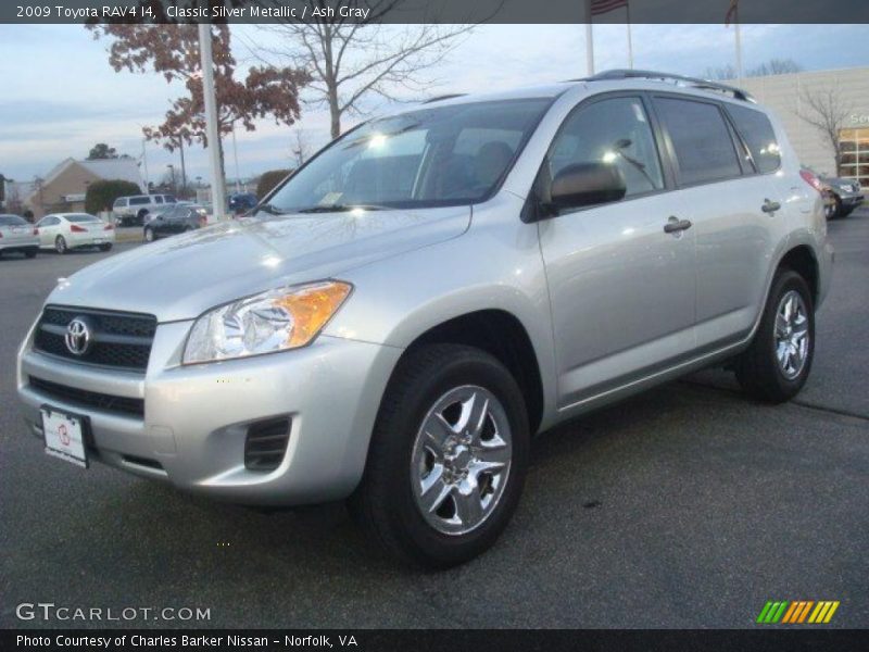 Classic Silver Metallic / Ash Gray 2009 Toyota RAV4 I4