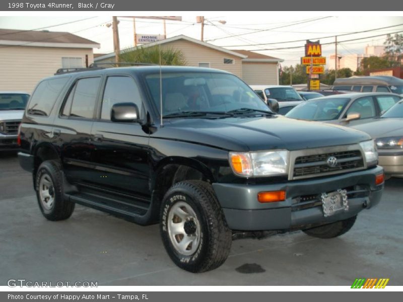 Black / Gray 1998 Toyota 4Runner