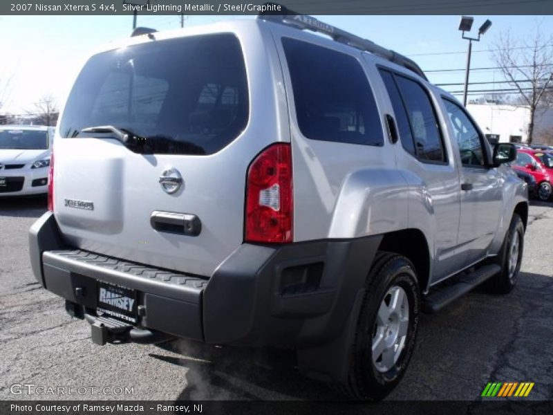 Silver Lightning Metallic / Steel/Graphite 2007 Nissan Xterra S 4x4