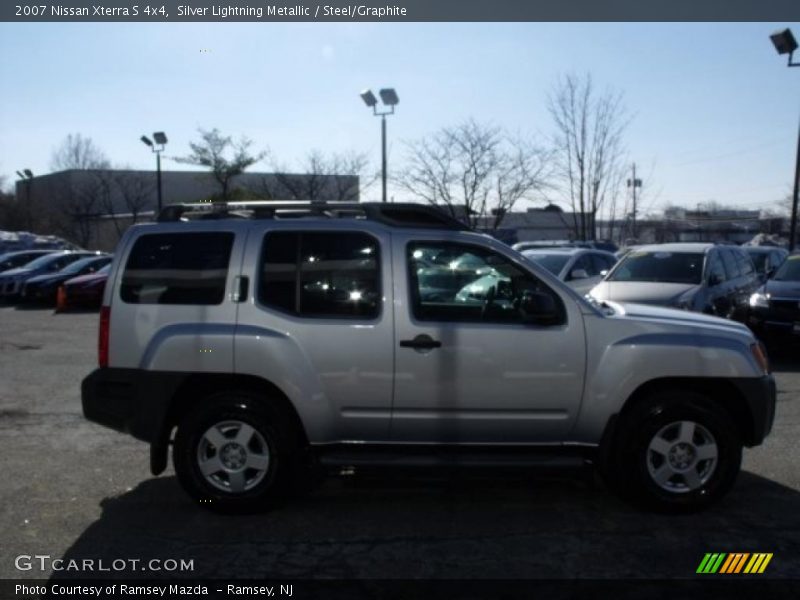 Silver Lightning Metallic / Steel/Graphite 2007 Nissan Xterra S 4x4