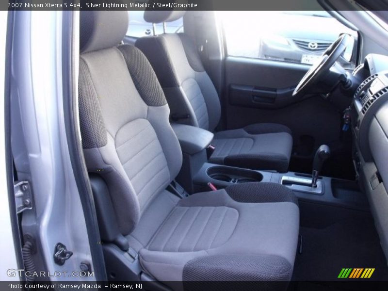 Silver Lightning Metallic / Steel/Graphite 2007 Nissan Xterra S 4x4