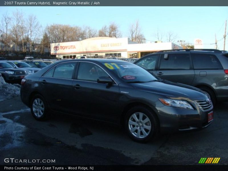 Magnetic Gray Metallic / Ash 2007 Toyota Camry Hybrid