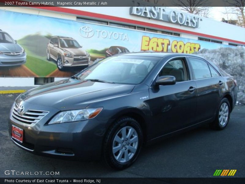 Magnetic Gray Metallic / Ash 2007 Toyota Camry Hybrid