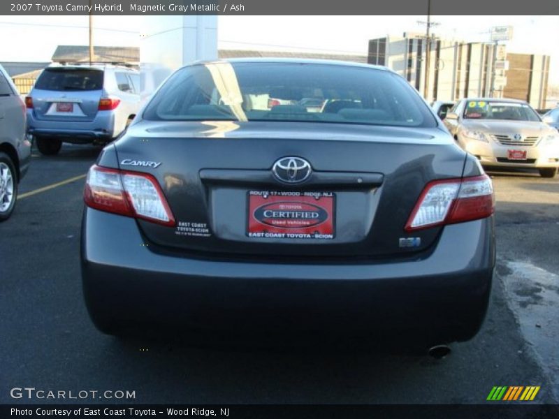Magnetic Gray Metallic / Ash 2007 Toyota Camry Hybrid