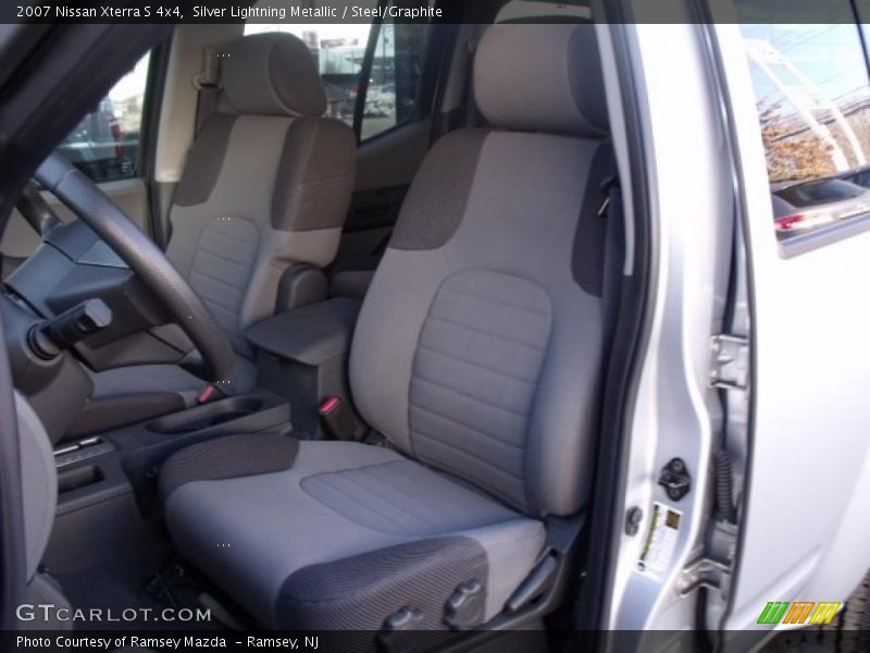 Silver Lightning Metallic / Steel/Graphite 2007 Nissan Xterra S 4x4