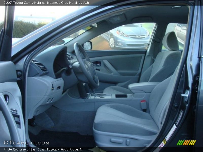 Magnetic Gray Metallic / Ash 2007 Toyota Camry Hybrid