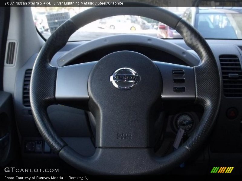Silver Lightning Metallic / Steel/Graphite 2007 Nissan Xterra S 4x4