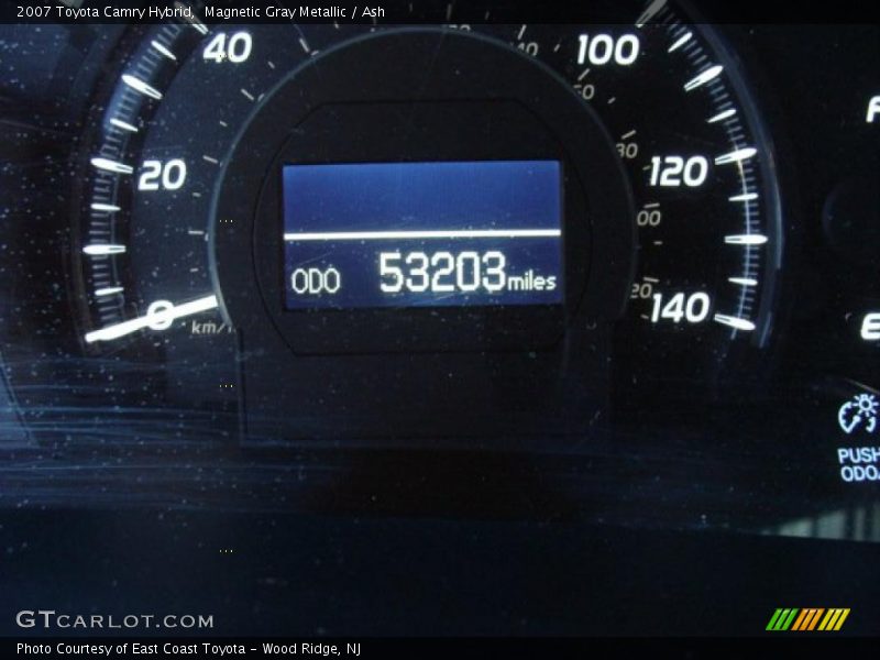 Magnetic Gray Metallic / Ash 2007 Toyota Camry Hybrid