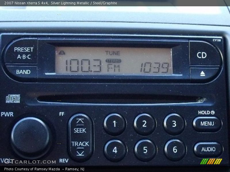 Silver Lightning Metallic / Steel/Graphite 2007 Nissan Xterra S 4x4