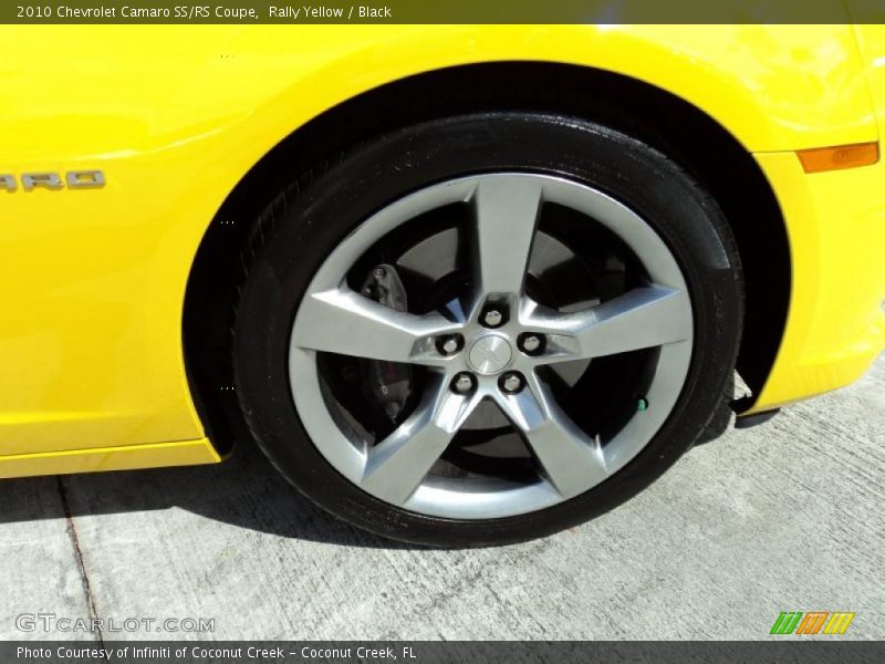 Rally Yellow / Black 2010 Chevrolet Camaro SS/RS Coupe