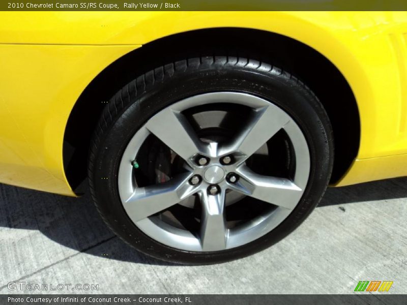 Rally Yellow / Black 2010 Chevrolet Camaro SS/RS Coupe