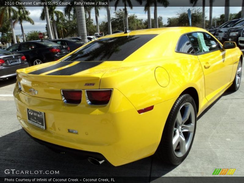 Rally Yellow / Black 2010 Chevrolet Camaro SS/RS Coupe