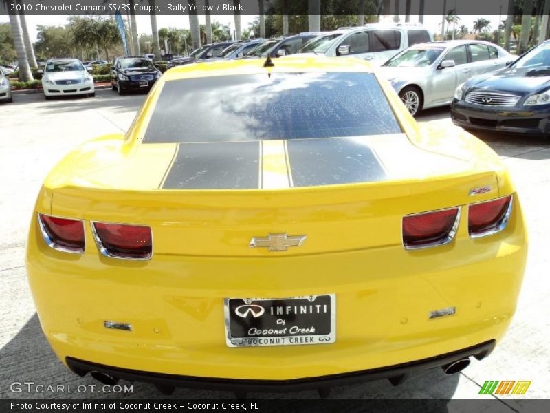 Rally Yellow / Black 2010 Chevrolet Camaro SS/RS Coupe