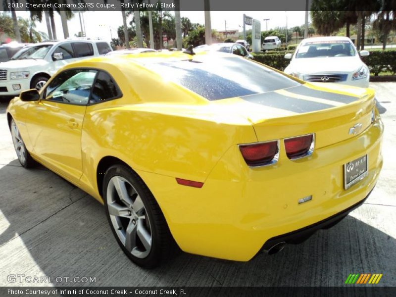 Rally Yellow / Black 2010 Chevrolet Camaro SS/RS Coupe