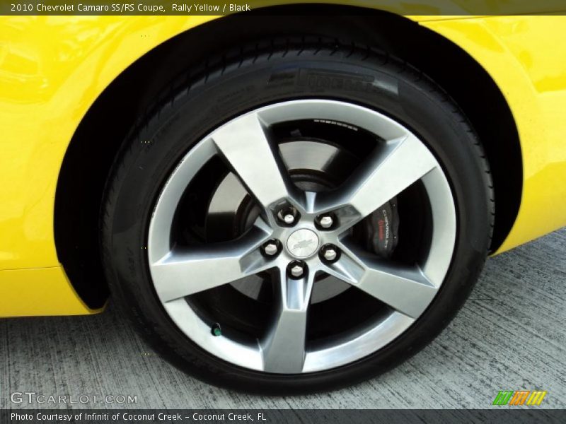 Rally Yellow / Black 2010 Chevrolet Camaro SS/RS Coupe