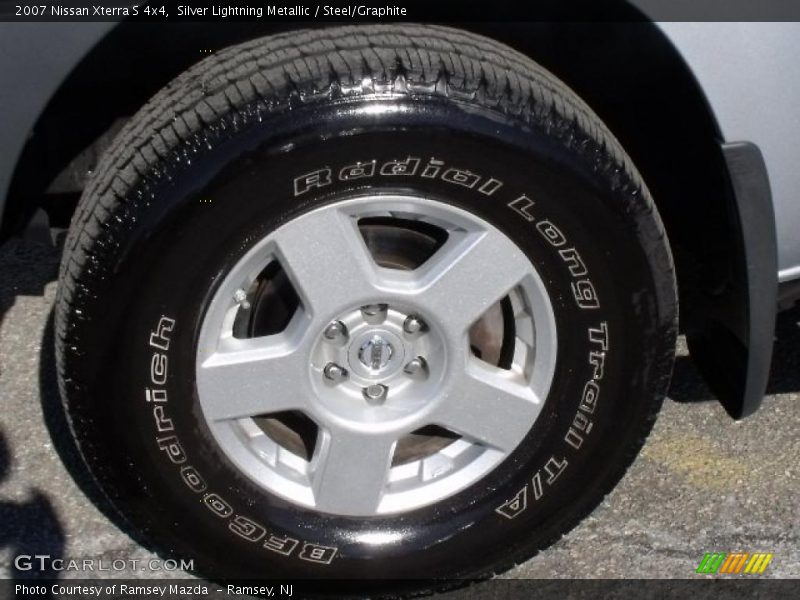 Silver Lightning Metallic / Steel/Graphite 2007 Nissan Xterra S 4x4