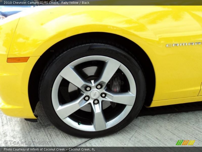 Rally Yellow / Black 2010 Chevrolet Camaro SS/RS Coupe