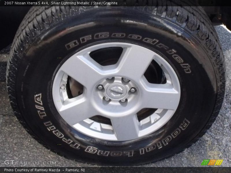 Silver Lightning Metallic / Steel/Graphite 2007 Nissan Xterra S 4x4