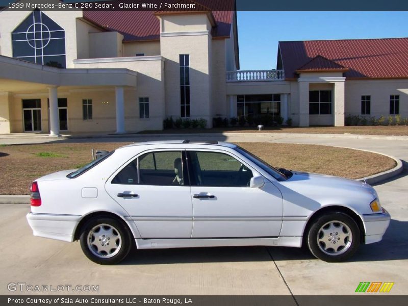 Glacier White / Parchment 1999 Mercedes-Benz C 280 Sedan