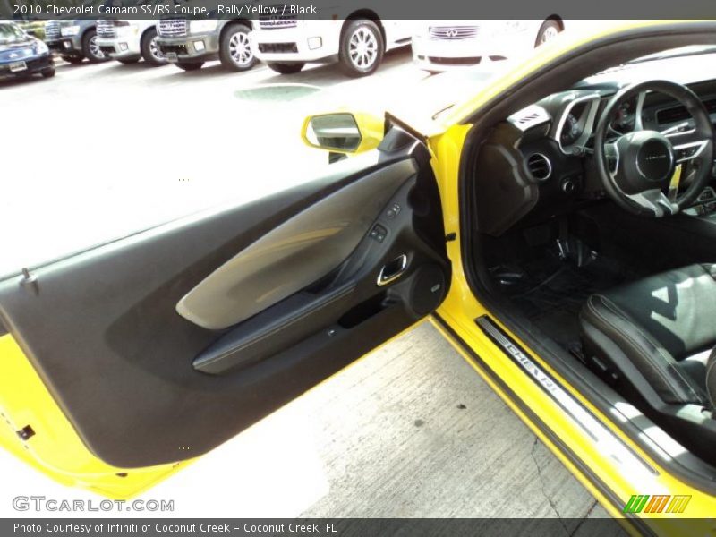 Rally Yellow / Black 2010 Chevrolet Camaro SS/RS Coupe