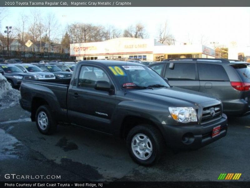 Magnetic Gray Metallic / Graphite 2010 Toyota Tacoma Regular Cab
