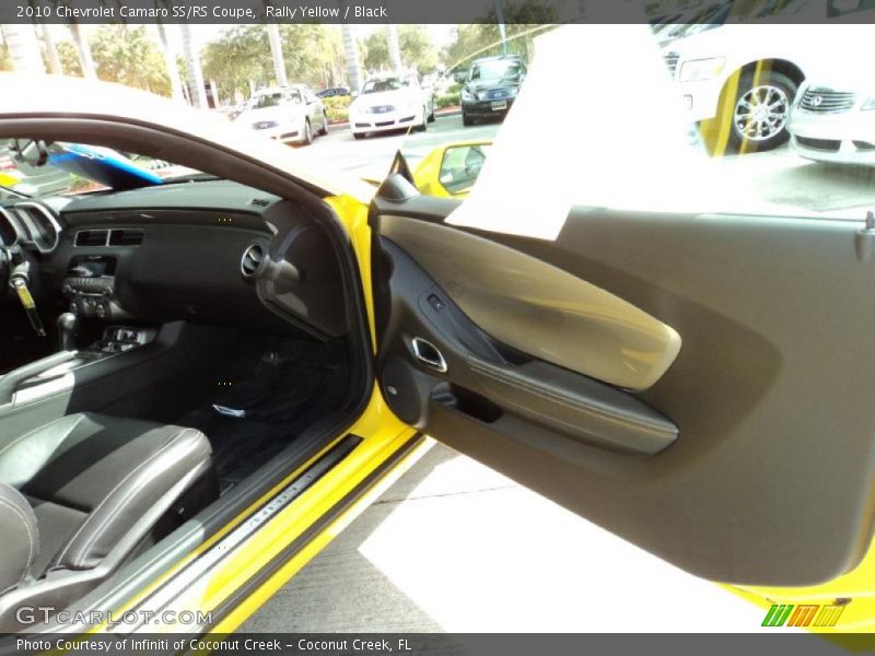 Rally Yellow / Black 2010 Chevrolet Camaro SS/RS Coupe