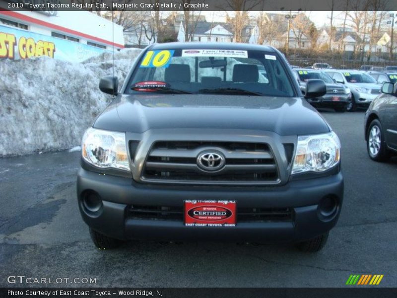 Magnetic Gray Metallic / Graphite 2010 Toyota Tacoma Regular Cab
