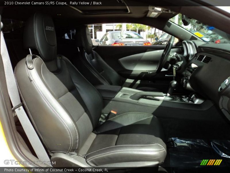 Rally Yellow / Black 2010 Chevrolet Camaro SS/RS Coupe