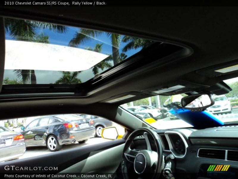 Rally Yellow / Black 2010 Chevrolet Camaro SS/RS Coupe