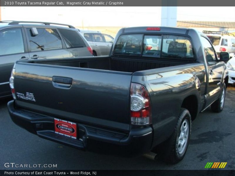 Magnetic Gray Metallic / Graphite 2010 Toyota Tacoma Regular Cab