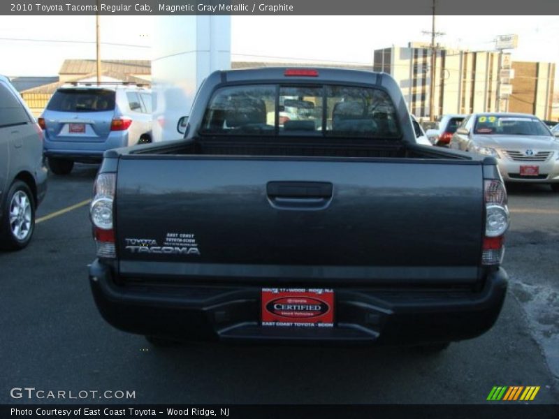 Magnetic Gray Metallic / Graphite 2010 Toyota Tacoma Regular Cab