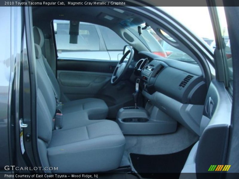 Magnetic Gray Metallic / Graphite 2010 Toyota Tacoma Regular Cab