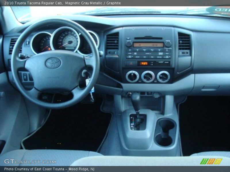 Magnetic Gray Metallic / Graphite 2010 Toyota Tacoma Regular Cab