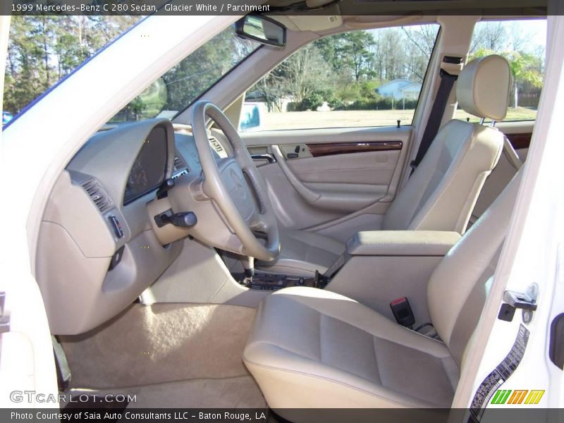 Glacier White / Parchment 1999 Mercedes-Benz C 280 Sedan