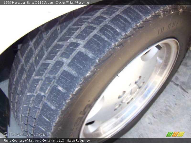 Glacier White / Parchment 1999 Mercedes-Benz C 280 Sedan