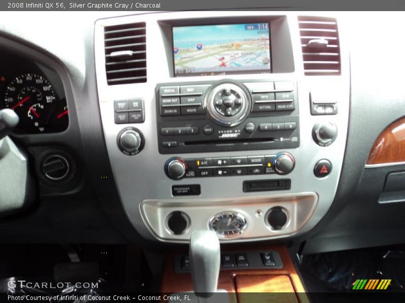 Silver Graphite Gray / Charcoal 2008 Infiniti QX 56