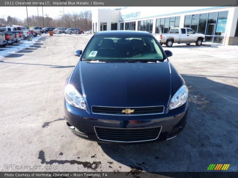 Imperial Blue Metallic / Ebony 2011 Chevrolet Impala LT