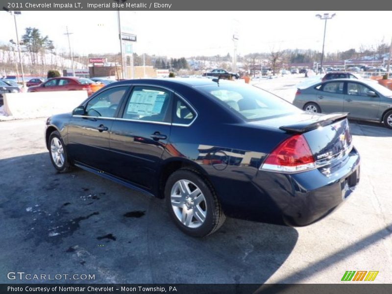 Imperial Blue Metallic / Ebony 2011 Chevrolet Impala LT