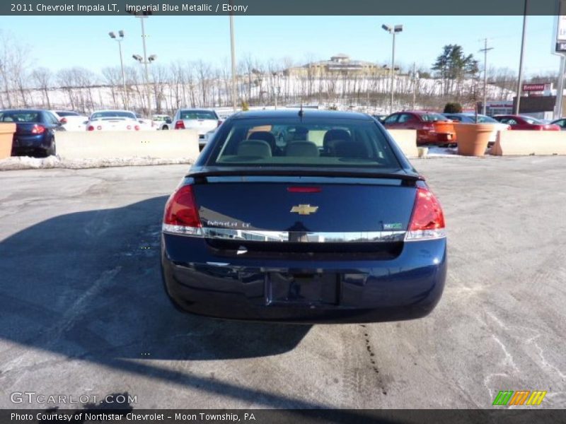 Imperial Blue Metallic / Ebony 2011 Chevrolet Impala LT