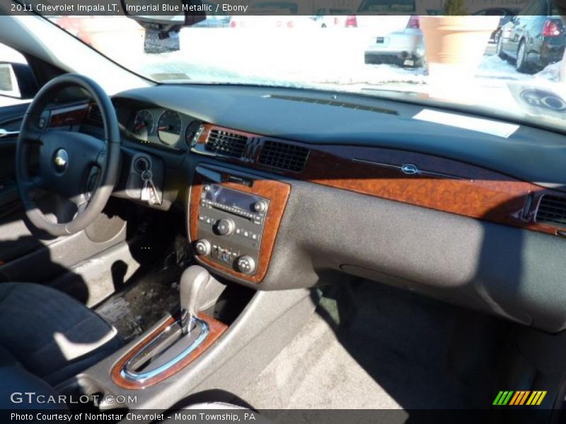 Imperial Blue Metallic / Ebony 2011 Chevrolet Impala LT